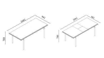 Masa Extensibila Havana BELLONA Masa 22HVN3155QSZE