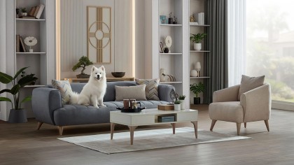 Canapea 3 locuri Extensibila Mona BELLONA Canapele