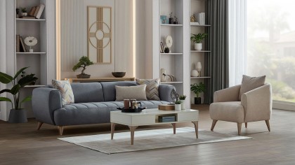 Canapea 3 locuri Extensibila Mona BELLONA Canapele