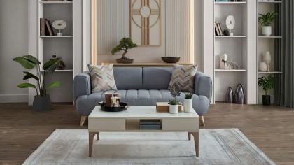 Canapea 2 locuri Extensibila Mona BELLONA Canapele