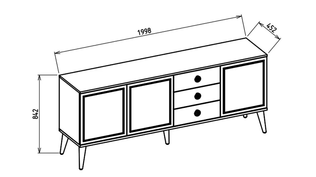 Bufet Caldera BELLONA Bufet 22CAL2550CCOP