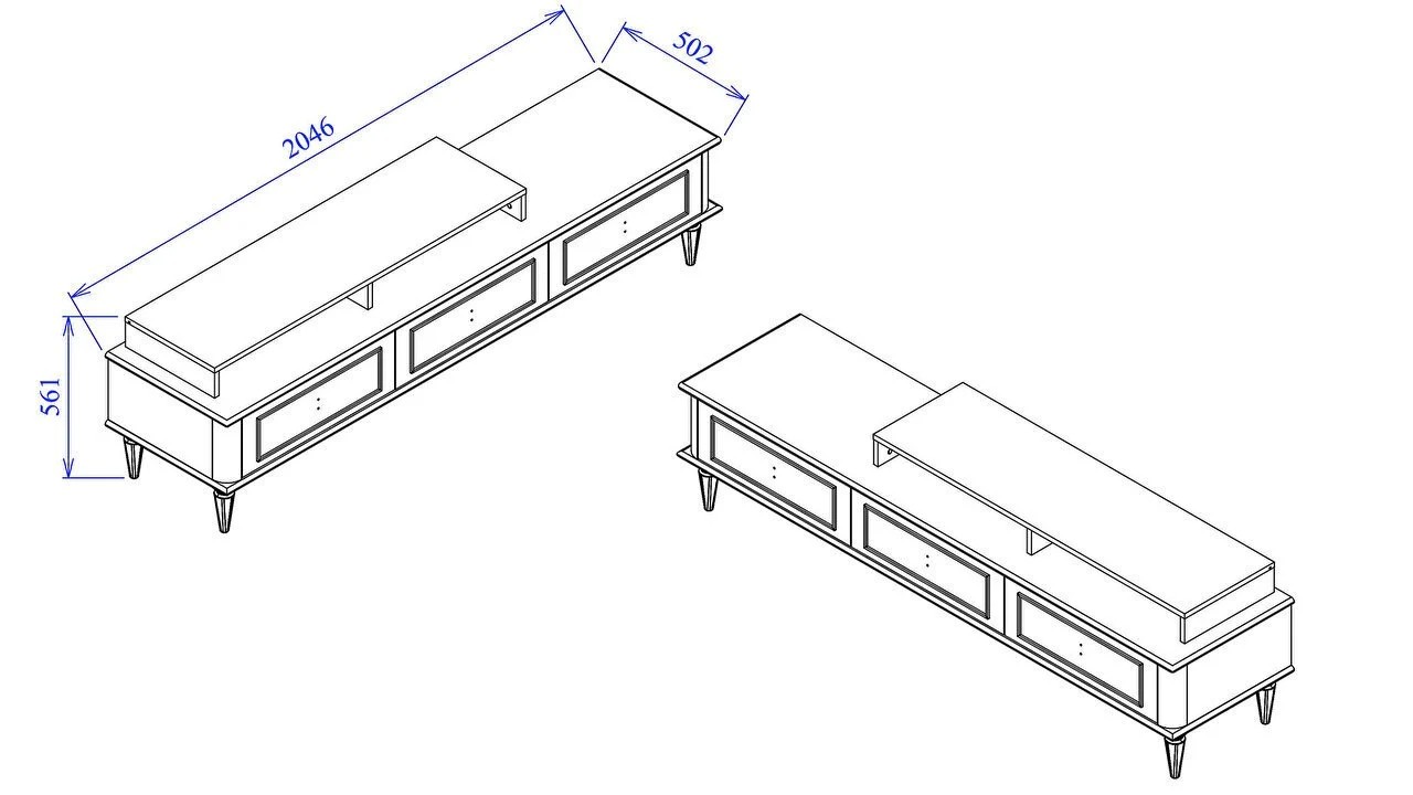 Comoda TV compacta Mistral BELLONA Vitrina Compacta SHOWROOMMISTRALTVCOMPACT