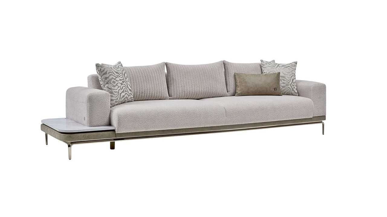 Canapea Extensibila 4 locuri cu Masuta integrata dreapta Estella BELLONA Canapele 20ETE4R00400001