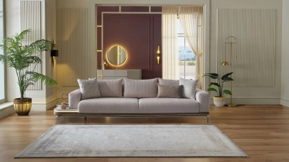 Canapea Extensibila 4 locuri cu Masuta integrata dreapta Estella BELLONA Canapele 20ETE3R00400001