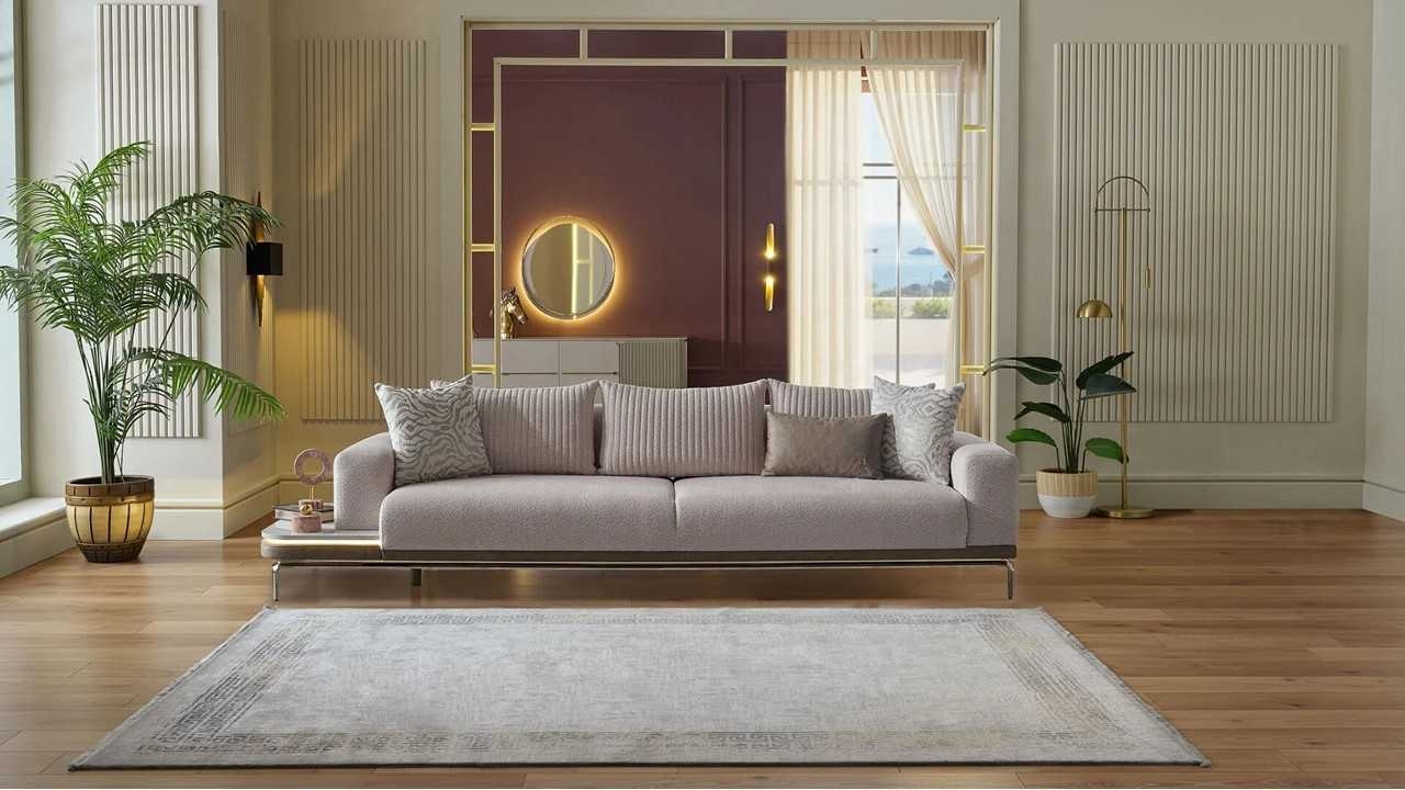 Canapea Extensibila 4 locuri cu Masuta integrata dreapta Estella BELLONA Canapele 20ETE4R00400001