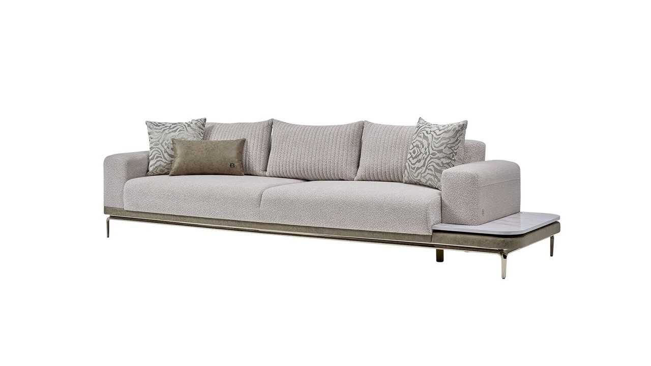 Canapea Extensibila 4 locuri cu Masuta integrata stanga Estella BELLONA Canapele 20ETE4L00400001