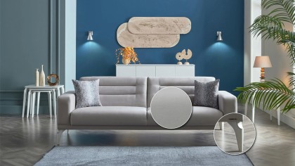 Set Canapea Extensibila Majer 3+3+1+1 BELLONA Living SHO20MJR3D00300001+20MJR1C00200001