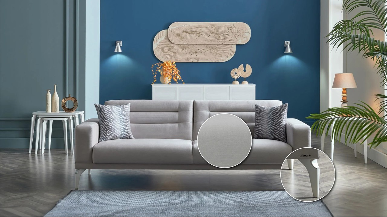 Set Canapea Extensibila Majer 3+3+1+1 BELLONA Living SHO20MJR3D00300001+20MJR1C00200001