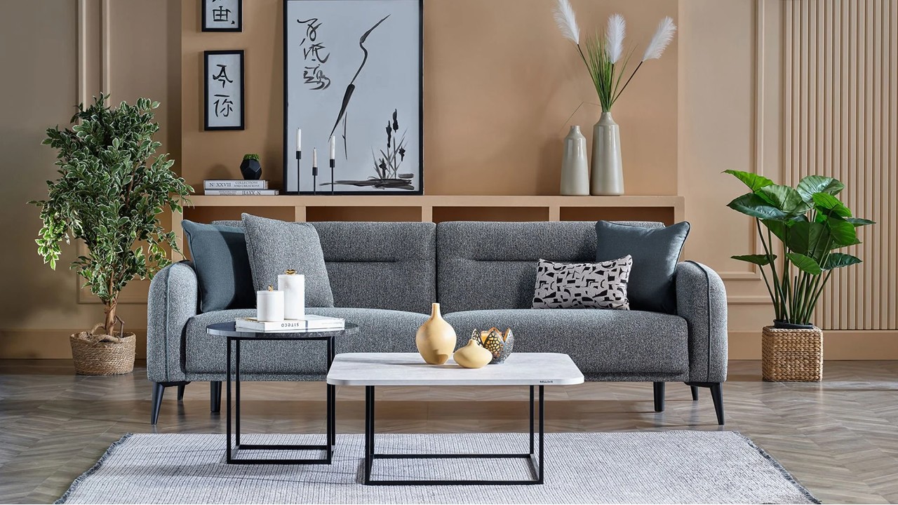 Set Canapea Extensibila Riga 3+3+1+1 BELLONA Living SHO20RGA3D00500001+20RGA3D00500003+20RGA1C00200001