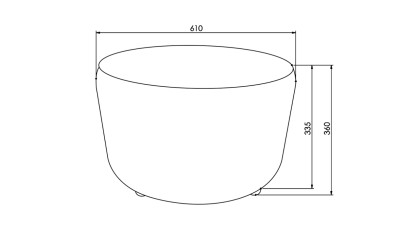 Taburet Valenty BELLONA Tabureti