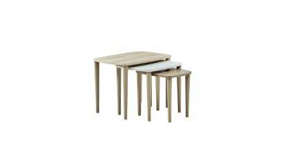 Masute Cafea Zigon Valenty, set 3 bucati BELLONA Masuta Zigon 22VLY3304HJEJ