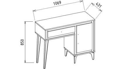 Set Dormitor Monaco, Sifonier 5 usi, Pat 160x200, culoare Nuc Set Dormitor DORMONACO5USI160