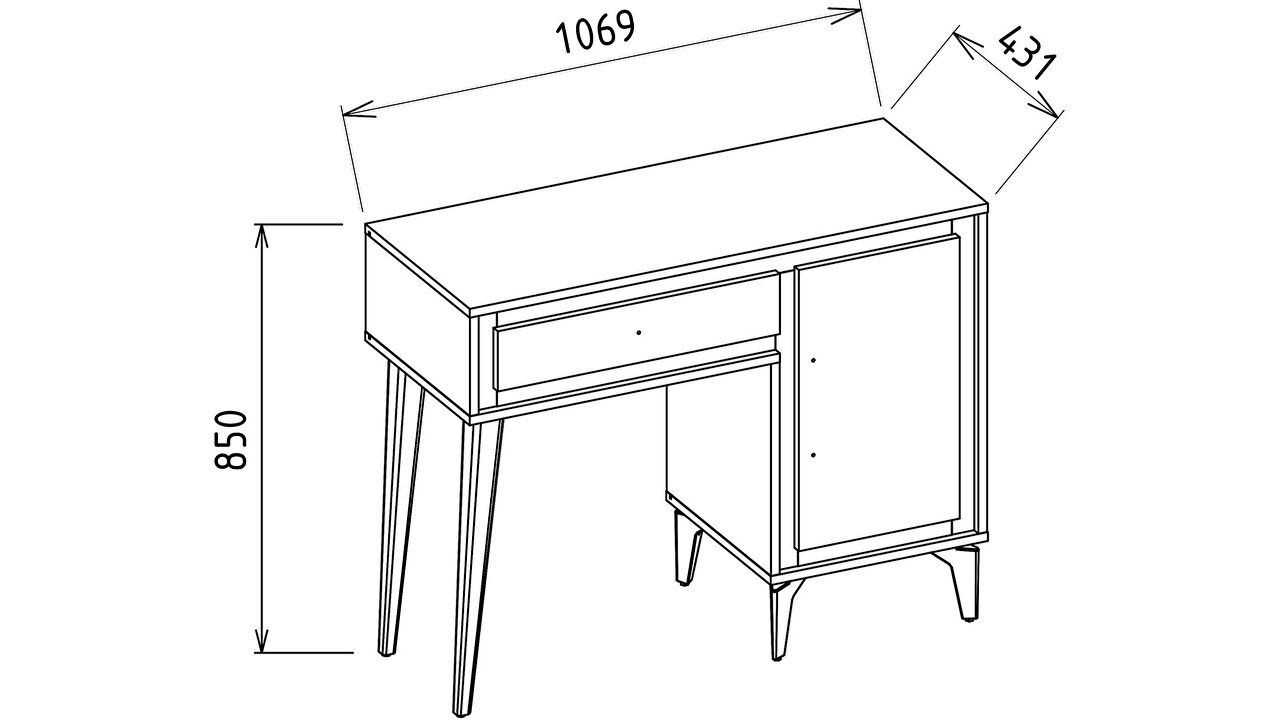Set Dormitor Monaco, Sifonier 5 usi, Pat 160x200, culoare Nuc Set Dormitor DORMONACO5USI160