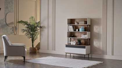 Modul Lateral Biblioteca Comoda TV Denver BELLONA Magazin 22DNV34003X40