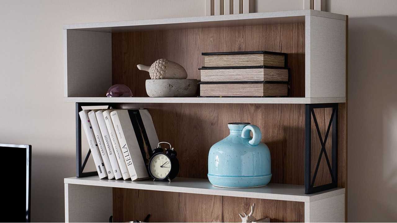Modul Lateral Biblioteca Comoda TV Denver BELLONA Magazin 22DNV34003X40