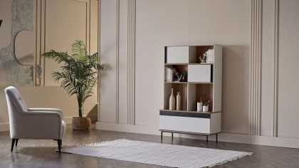 Modul Lateral Dulap Comoda TV Denver BELLONA Magazin 22DNV34043X40