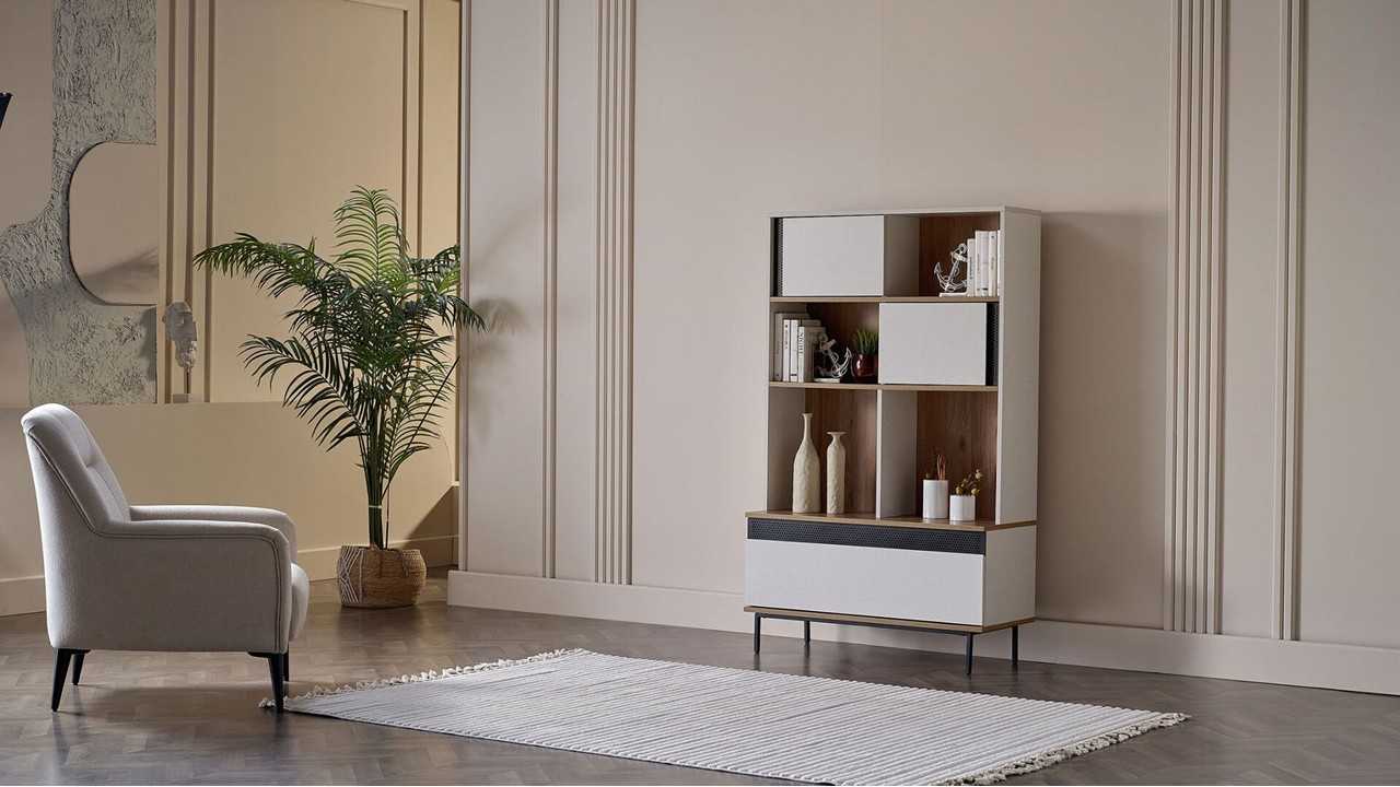 Modul Lateral Dulap Comoda TV Denver BELLONA Magazin 22DNV34043X40