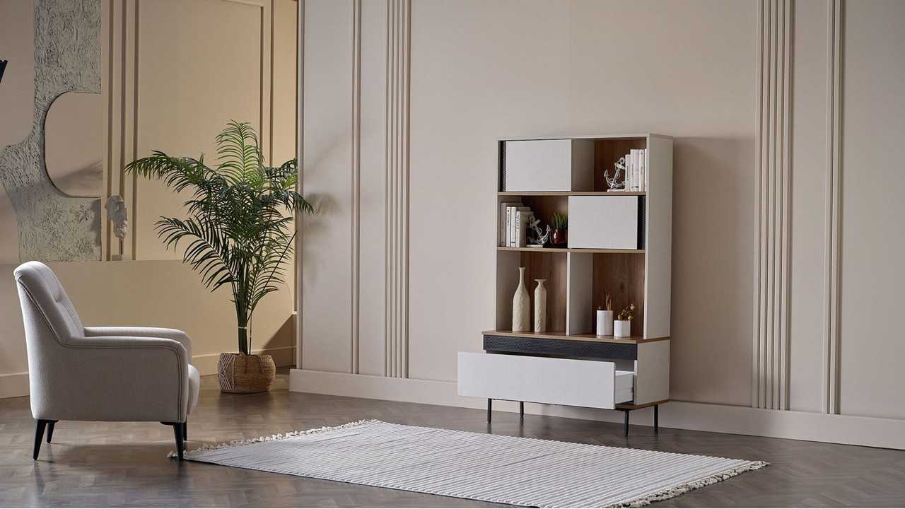 Modul Lateral Dulap Comoda TV Denver BELLONA Magazin 22DNV34043X40