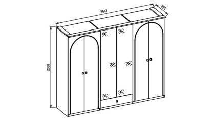 Set Dormitor Rozy Bohem BELLONA Set Dormitor