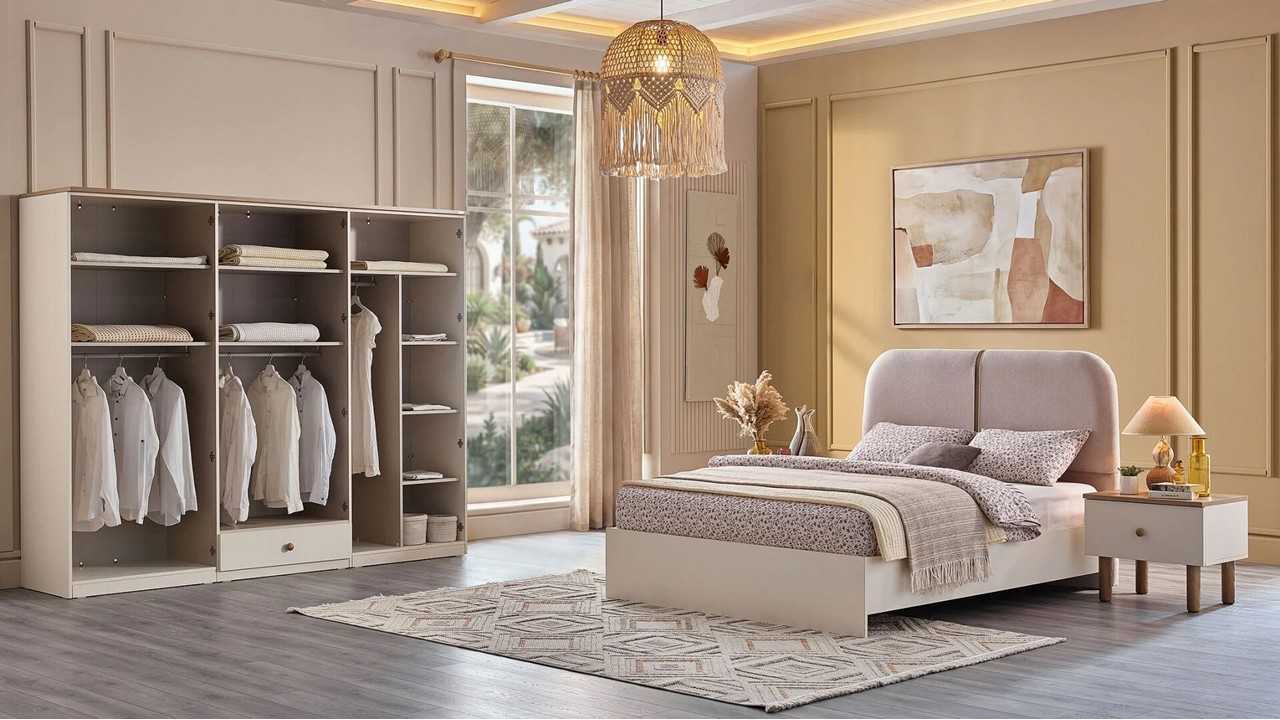 Set Dormitor Rozy Bohem BELLONA Set Dormitor