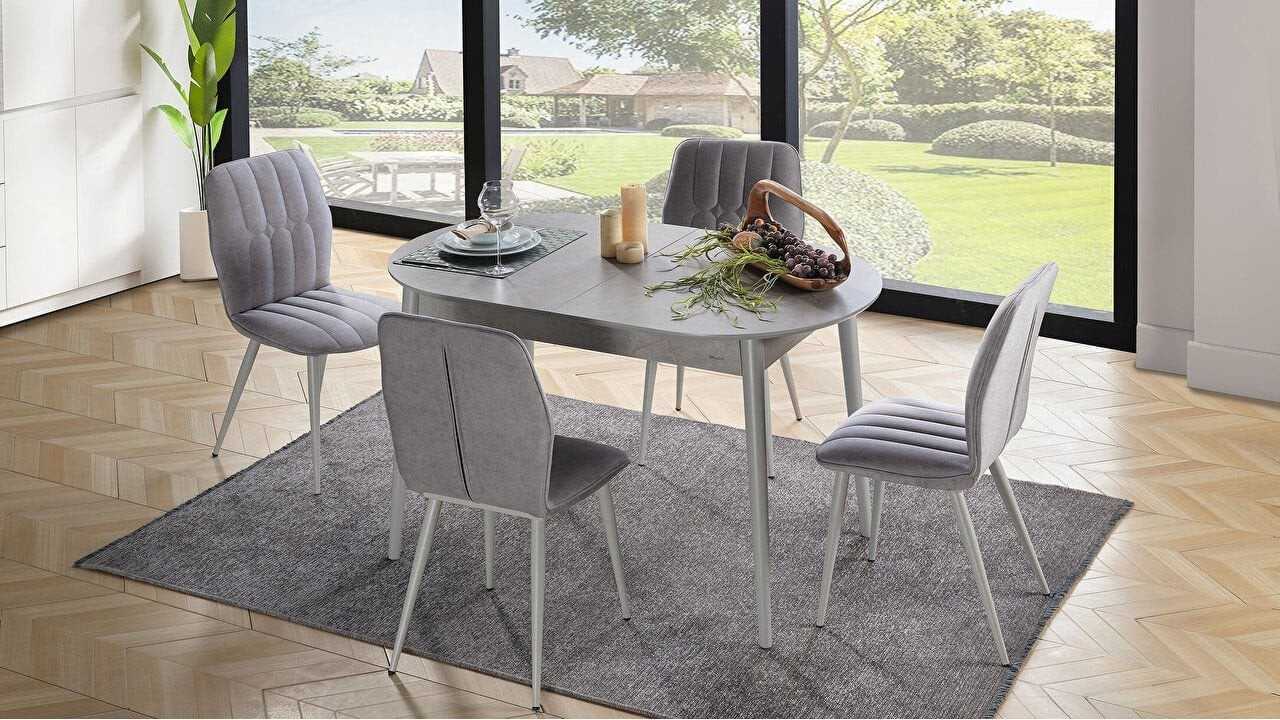 Set Masa Bucatarie Extensibila Pruva BELLONA Masa + Scaune