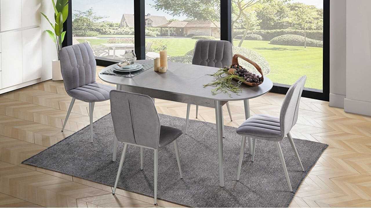 Set Masa Bucatarie Extensibila Pruva BELLONA Masa + Scaune