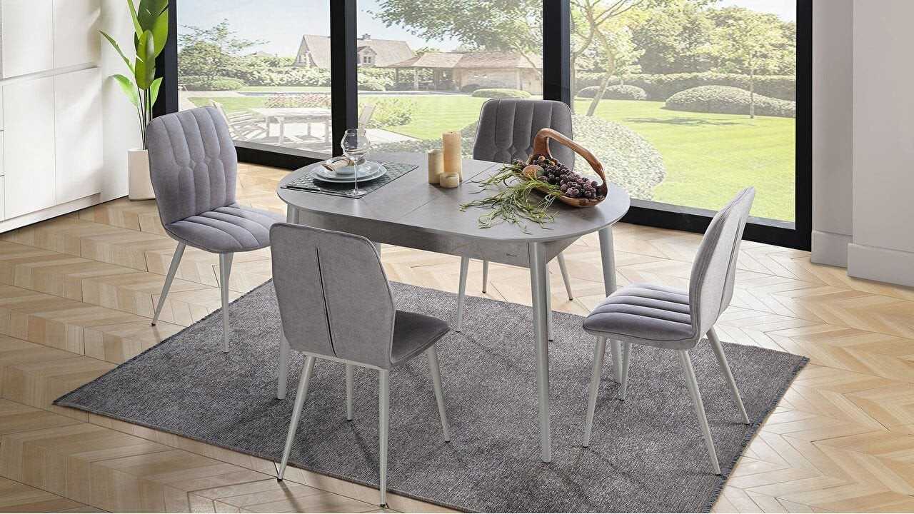 Set Masa Bucatarie Extensibila Pruva BELLONA Masa + Scaune