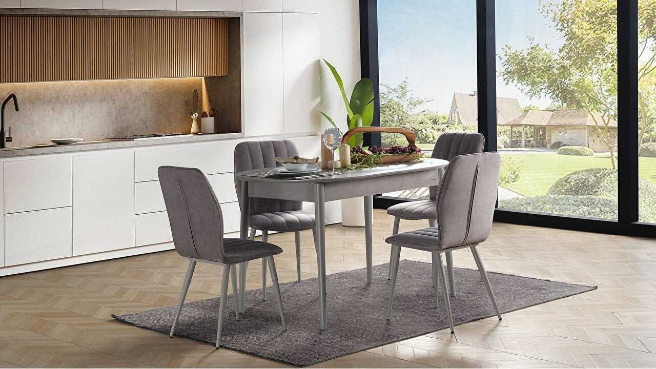 Set Masa Bucatarie Extensibila Pruva BELLONA Masa + Scaune