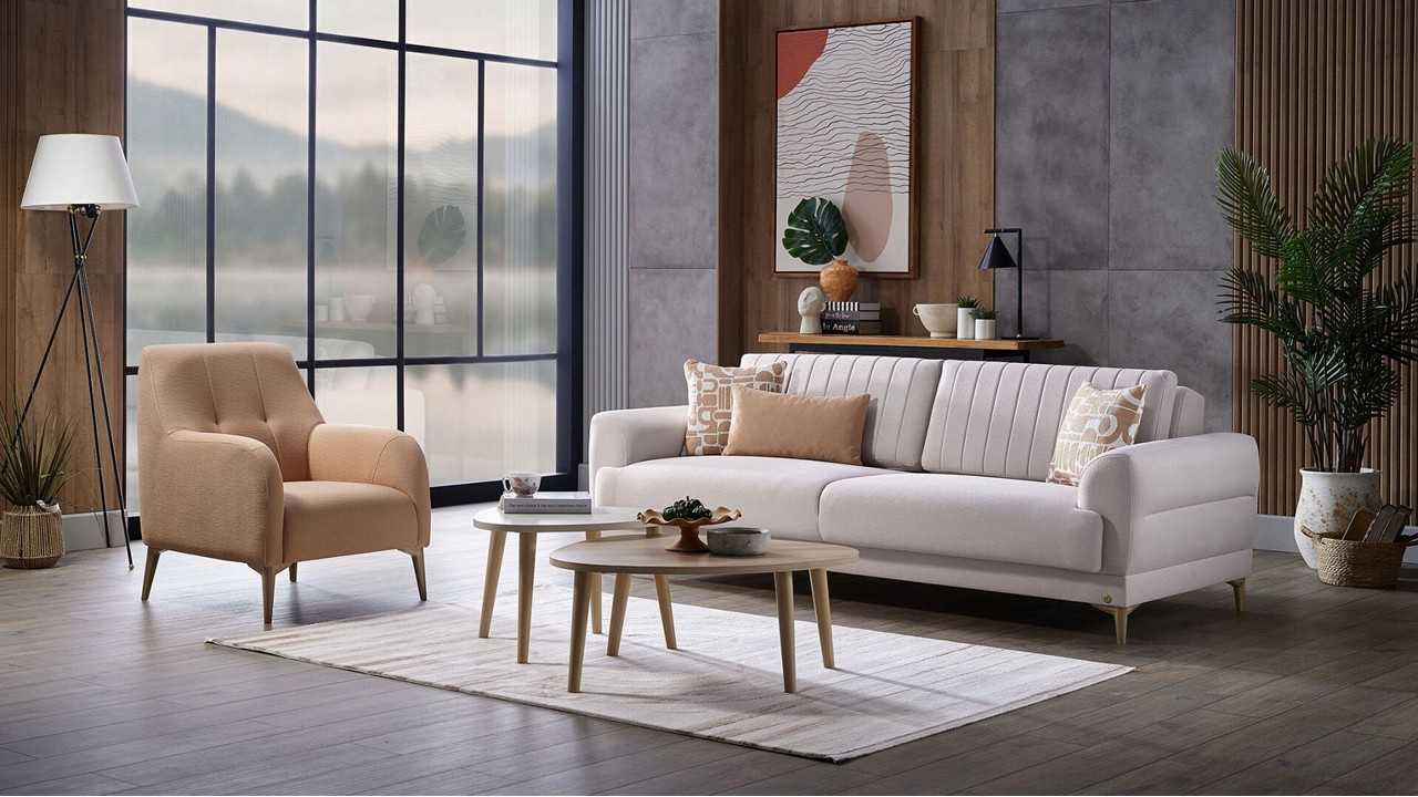 Set Canapea Extensibila Fiero Living