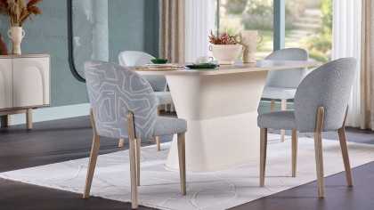 Scaun 6374 Claris, Pachet 2 bucati BELLONA Scaun