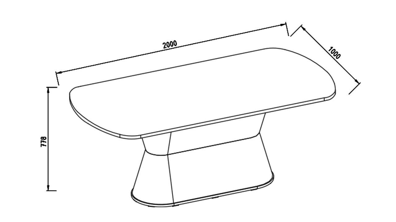 Masa Fixa Claris BELLONA Masa 22CRI3150RUGV