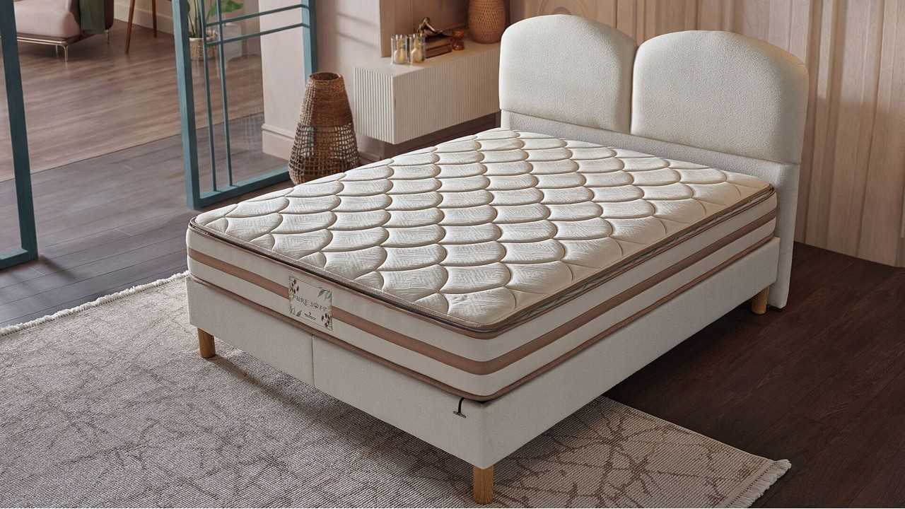 Pat cu somiera rabatabila Pure Soft BELLONA Pat Dormitor