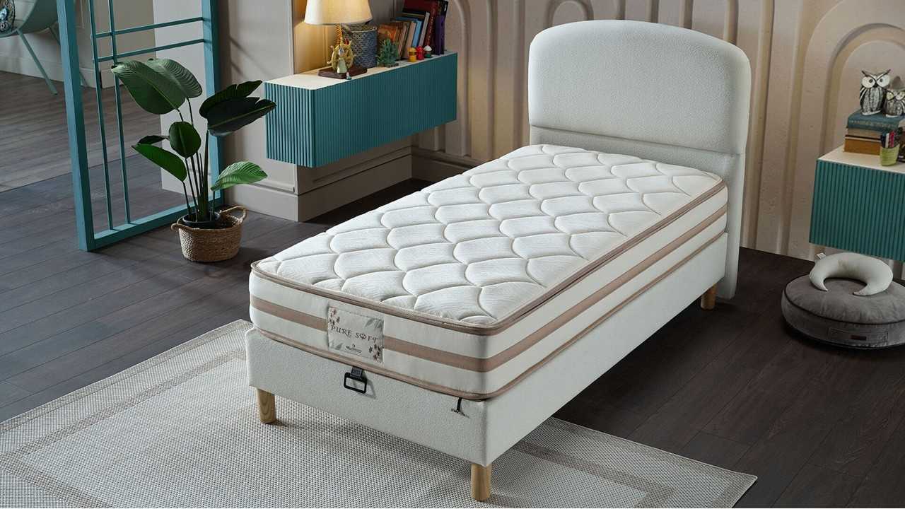 Pat cu somiera rabatabila Pure Soft BELLONA Pat Dormitor