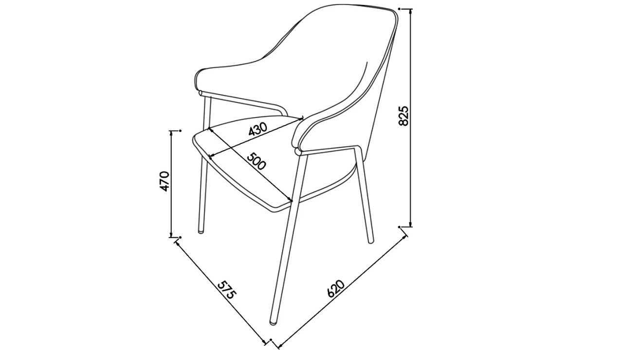 Scaun 6377 cu model Marietta, Pachet 2 bucati BELLONA Scaun 23MTT63770240001