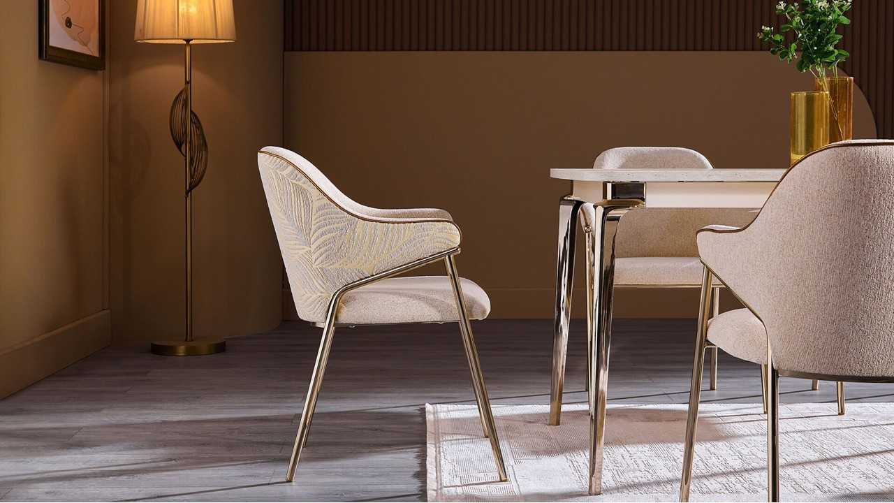 Scaun 6377 cu model Marietta, Pachet 2 bucati BELLONA Scaun 23MTT63770240001