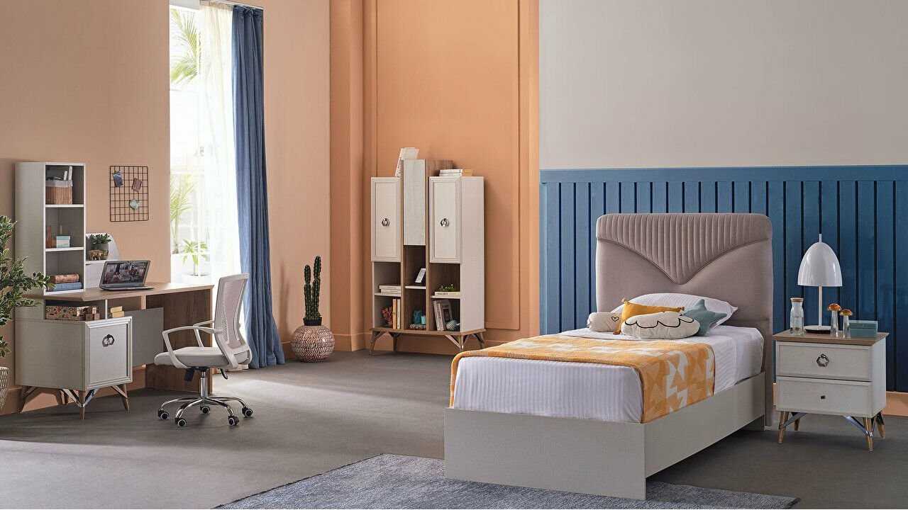 Birou Tineret Valencia cu modul suspendat BELLONA Birou 22VAA32003X40+22VAA32053X4A