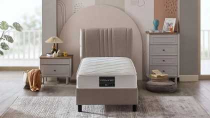 Set Pat Ultra Sleep & Saltea Ultra Sleep BELLONA Paturi Tapitate