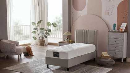 Set Pat Ultra Sleep & Saltea Ultra Sleep BELLONA Paturi Tapitate