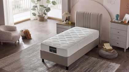 Set Pat Ultra Sleep & Saltea Ultra Sleep BELLONA Paturi Tapitate