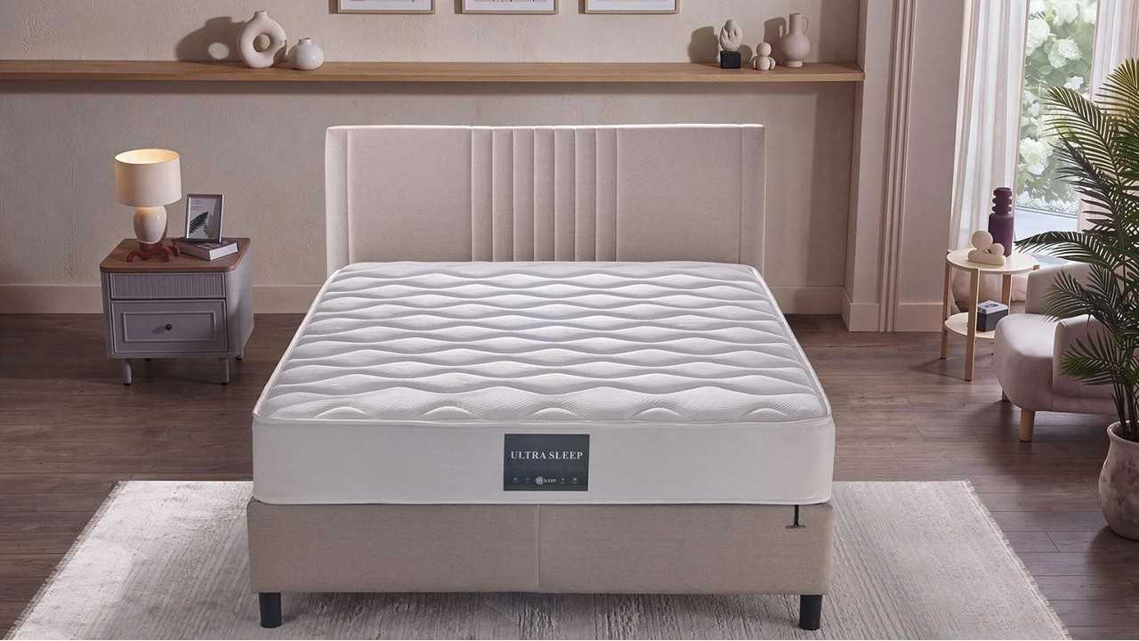 Set Pat Ultra Sleep & Saltea Ultra Sleep BELLONA Paturi Tapitate