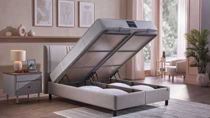Set Pat Ultra Sleep & Saltea Ultra Sleep BELLONA Paturi Tapitate