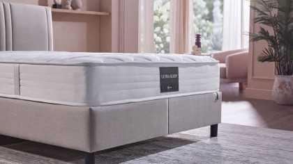 Set Pat Ultra Sleep & Saltea Ultra Sleep BELLONA Paturi Tapitate
