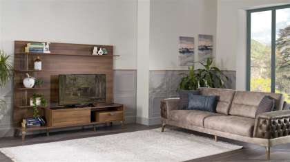 Vitrina Compacta TV Loren BELLONA Vitrina Compacta SHOWROOM 22LOR2701NGNG