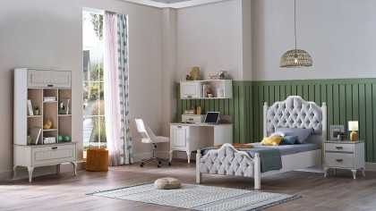 Birou Tineret Andera cu modul suspendat, Promo Stoc BELLONA Birou