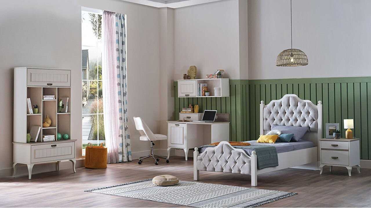 Birou Tineret Andera cu modul suspendat, Promo Stoc BELLONA Birou
