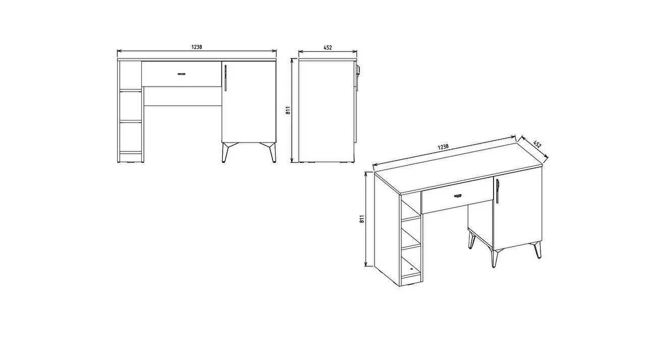 Set Dormitor Pandora, Sifonier 5 usi, Pat 160x200, culoare Fildes-Stejar, Finisaj Bronz Set Dormitor