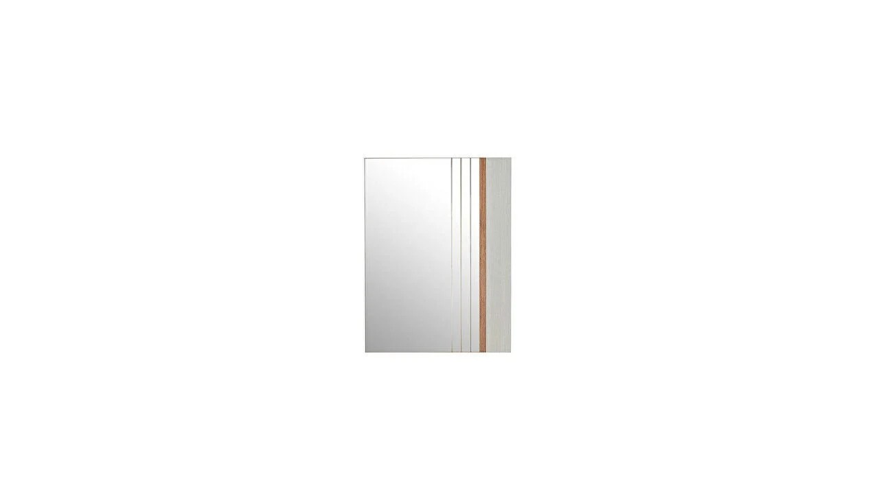 Set Dormitor Pandora, Sifonier 5 usi, Pat 160x200, culoare Fildes-Stejar, Finisaj Bronz Set Dormitor