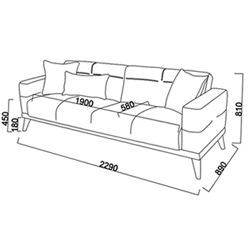 Canapea  Caldera 3 loc 1
