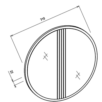 Oglinda Bufet Caldera