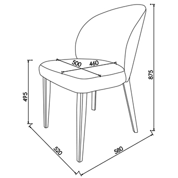Scaun 6374 Claris